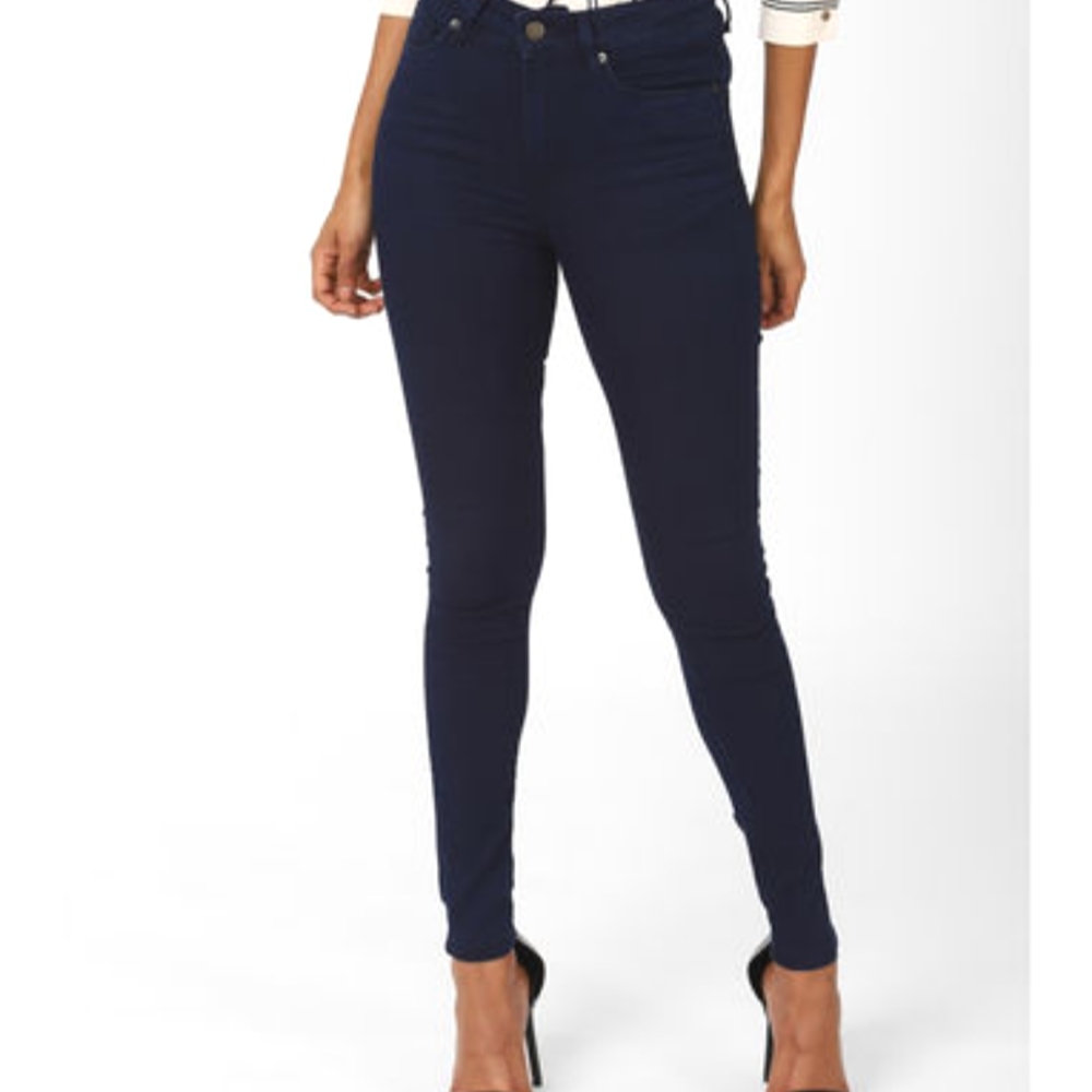 New Forever 21 Dark Wash Skinny Jeans Sz 30